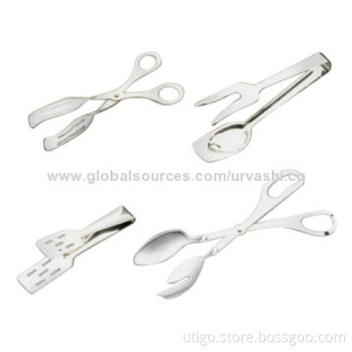 Serving Tongs with Mirror Polish Finish, OEM Orders WelcomedNew
